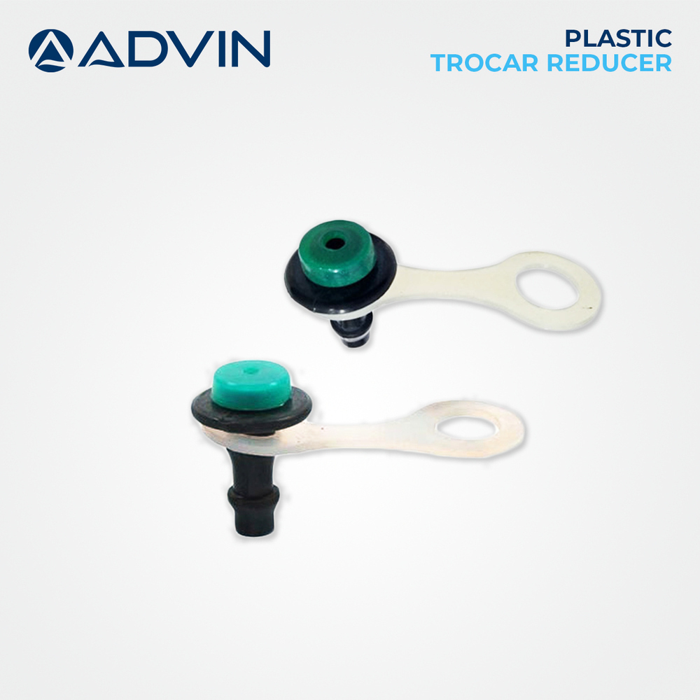 Plastic Trocar Reducer Advin - Medical Grade Plastic, Standard Size, White/transparent | Lightweight, Durable, Reusable, Autoclavable