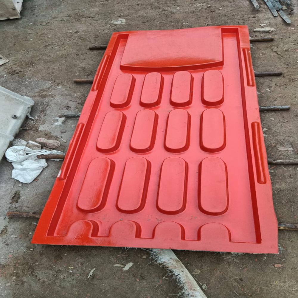 Rcc Tree Guards Making Mould - Color: Red