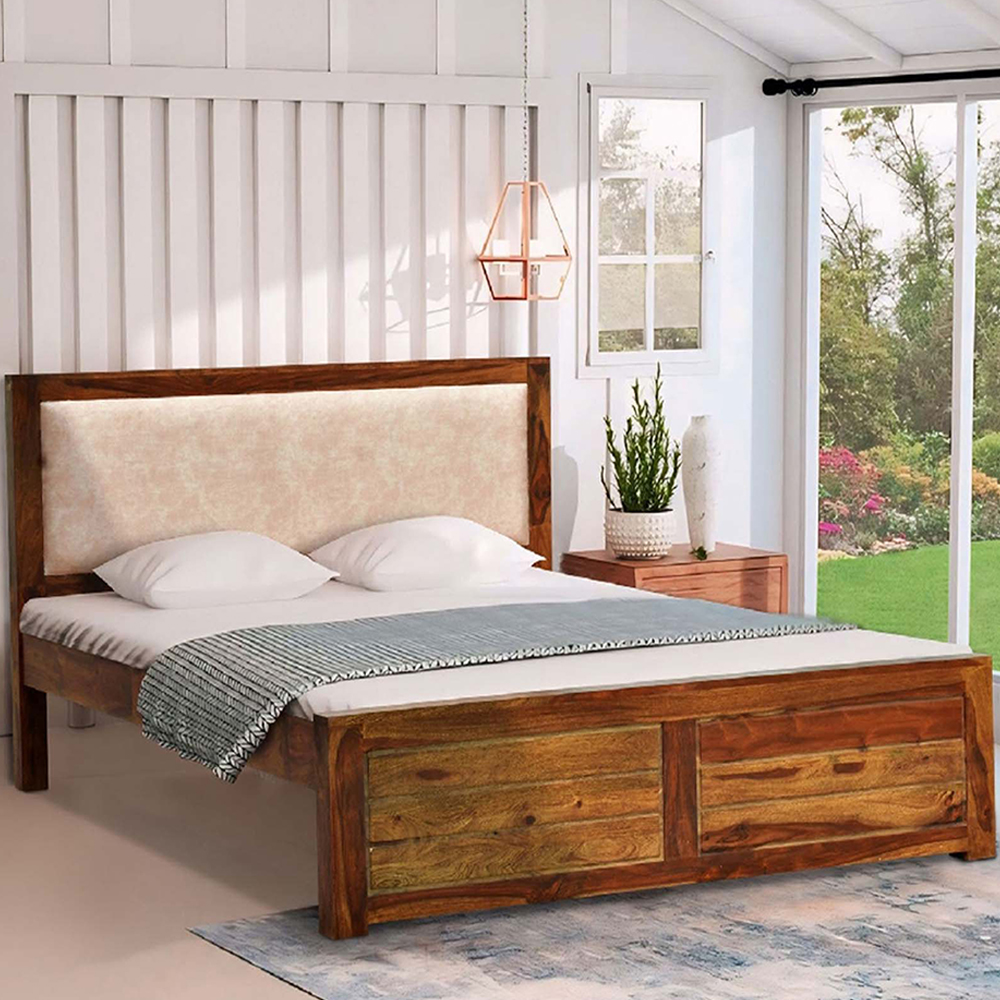 Royaloak Pearl Wooden King Bed - Bd20151004-6 - Assembly: Carpenter Assembly