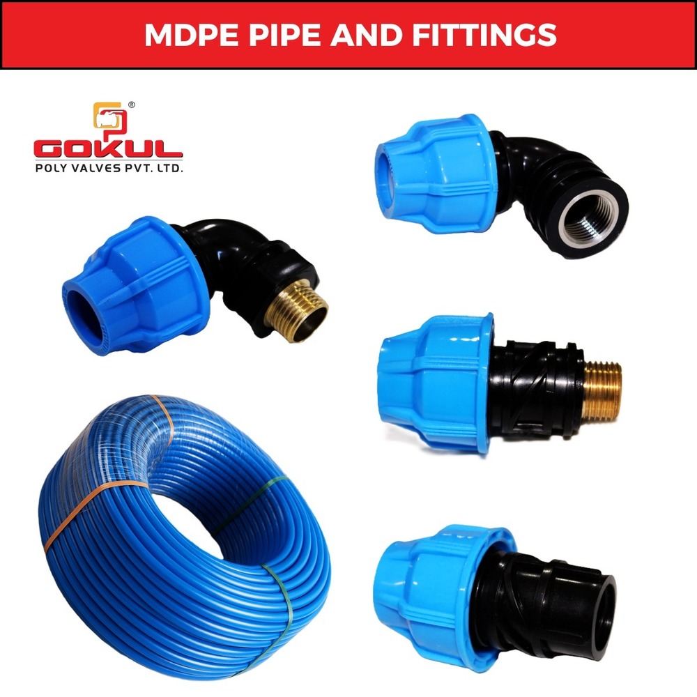 Mdpe Compression Mta Elbow BRASS