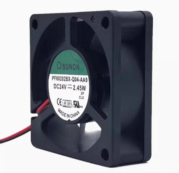 SUNON PF60202BX-Q04-AA9 24V 2.45W DC silent cooling fan for chassis