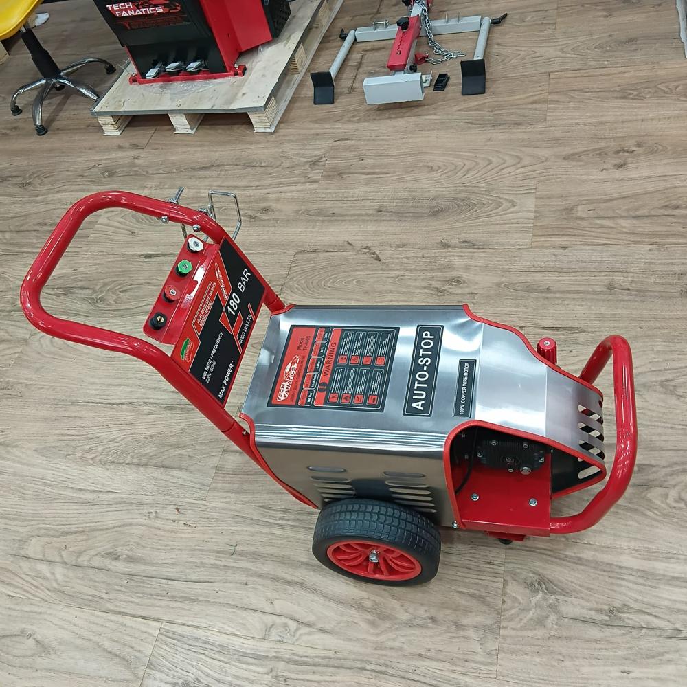 High Pressure Car Washer - 3hp Motor, 220v Voltage | Durable Industrial-grade Equipment For Garages And Service Stations