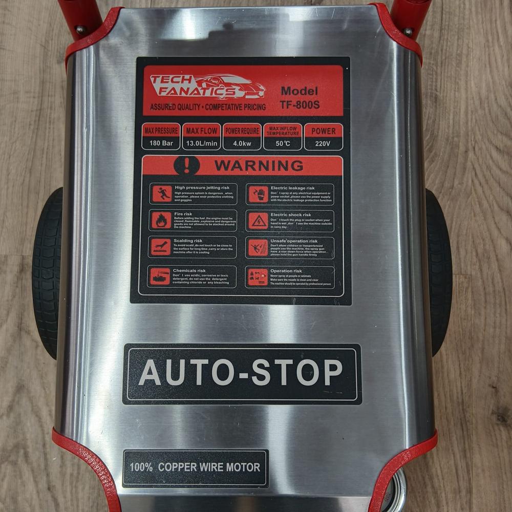 High Pressure Car Washer - 3hp Motor, 220v Voltage | Durable Industrial-grade Equipment For Garages And Service Stations
