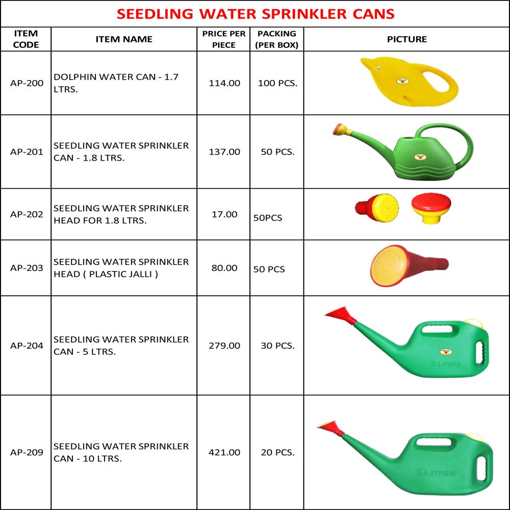 Agricultural Sprayers & Nozzles/ Secateurs - Shape: Rectangle
