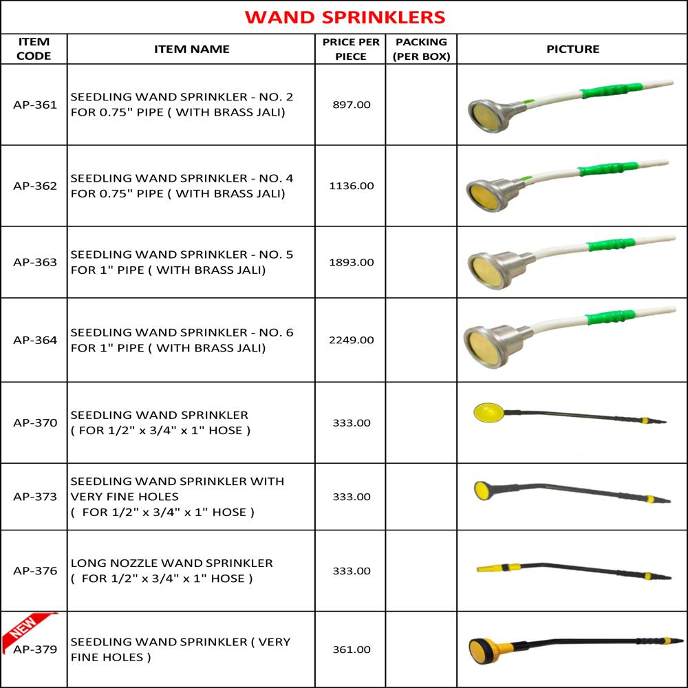 SPRINKLER SPIKE STAND/HOSE CONNECTORS