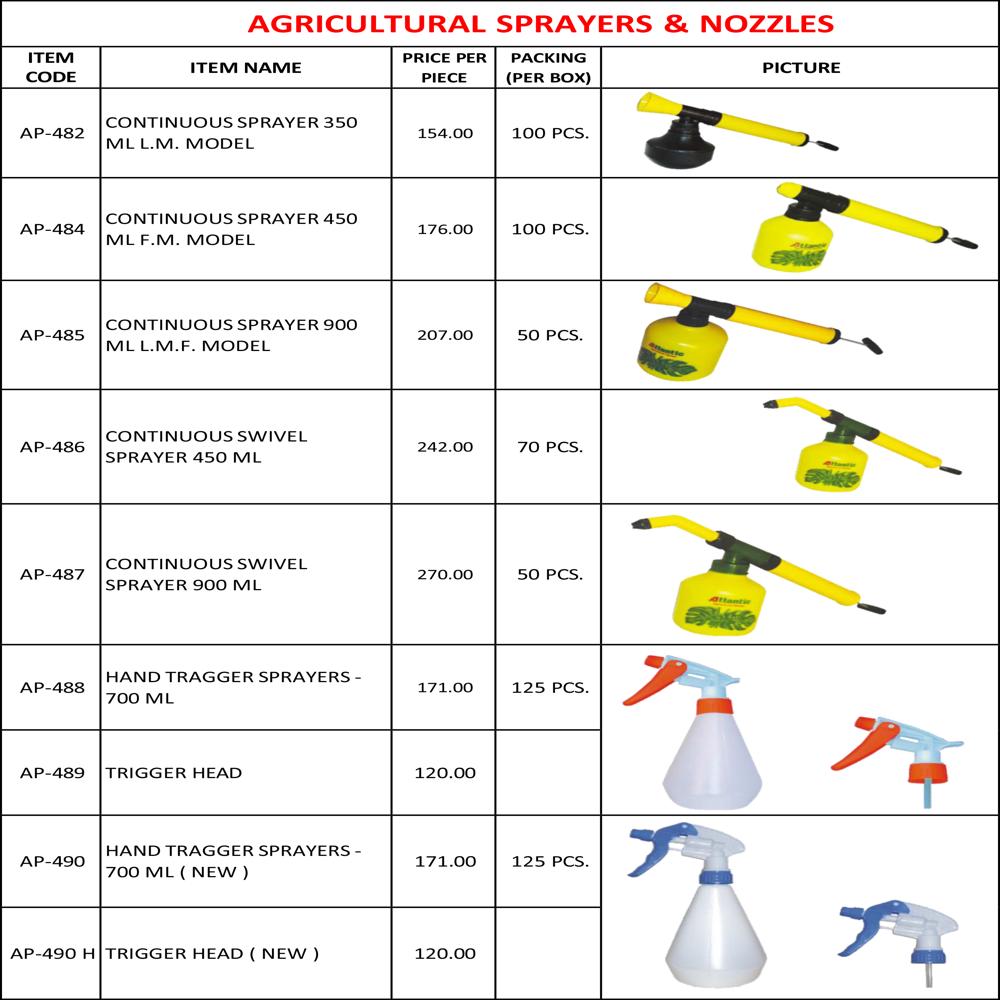 SPRINKLER ACCESSORIES & PARTS