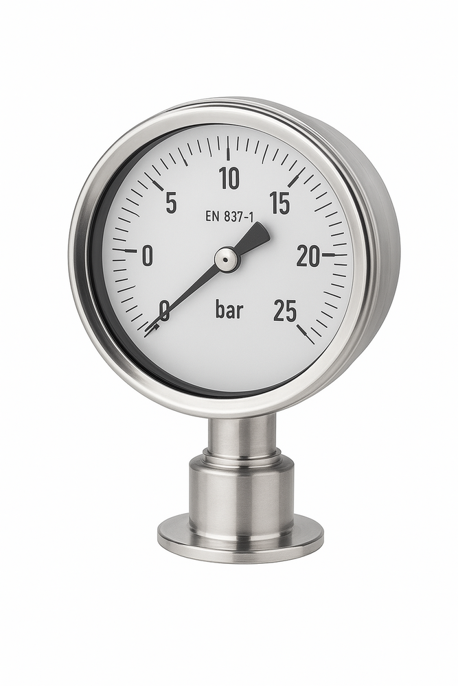 Homogenizer /Triclover Pressure  Gauge