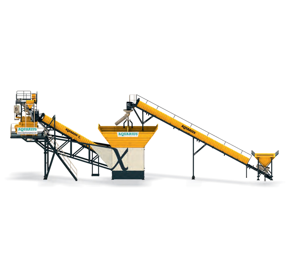 X1.25 Compact Batching Plant - Feature: High Efficiency