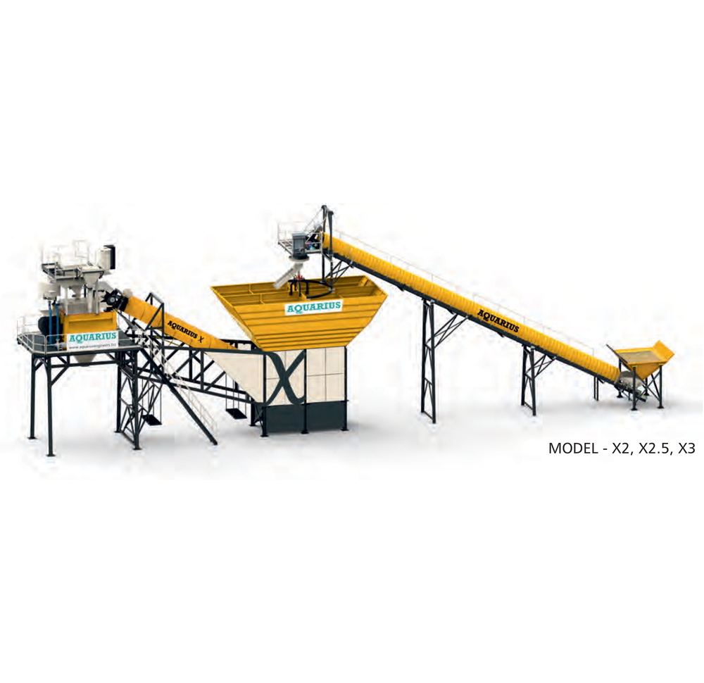 X3 Compact Batching Plant - Feature: High Efficiency