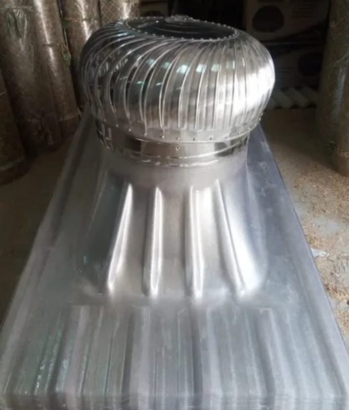 Turbo Air Ventilators - Color: Silver