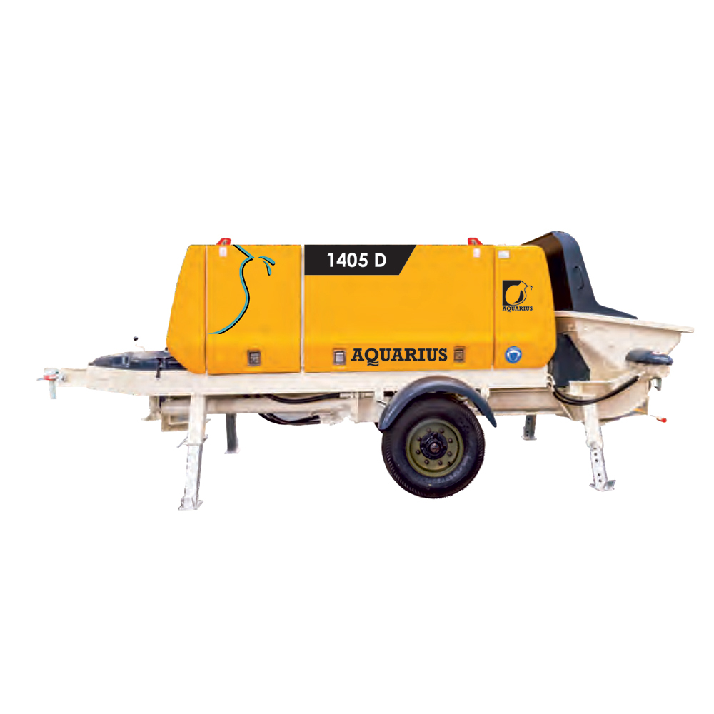 1405D Stationary Concrete Pump - Feature: Stable Performance
