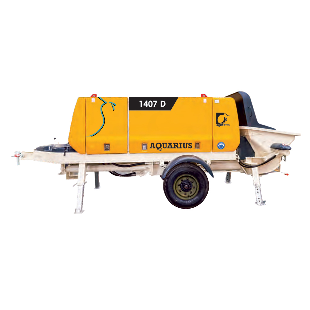 1407D Stationary Concrete Pump - Feature: Stable Performance