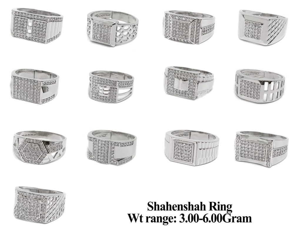 92.5 Silver Shahenshah Ring