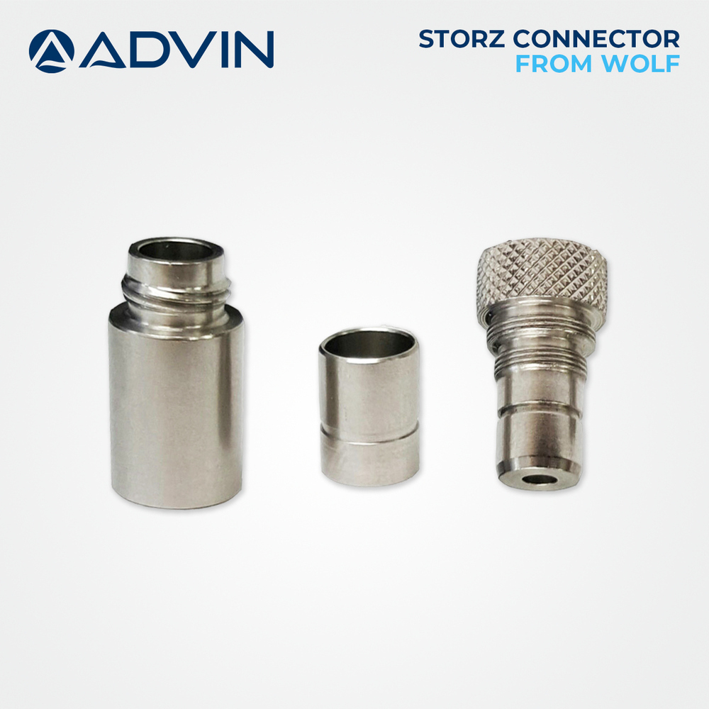 Storz Connector From Wolf - Color: Silver