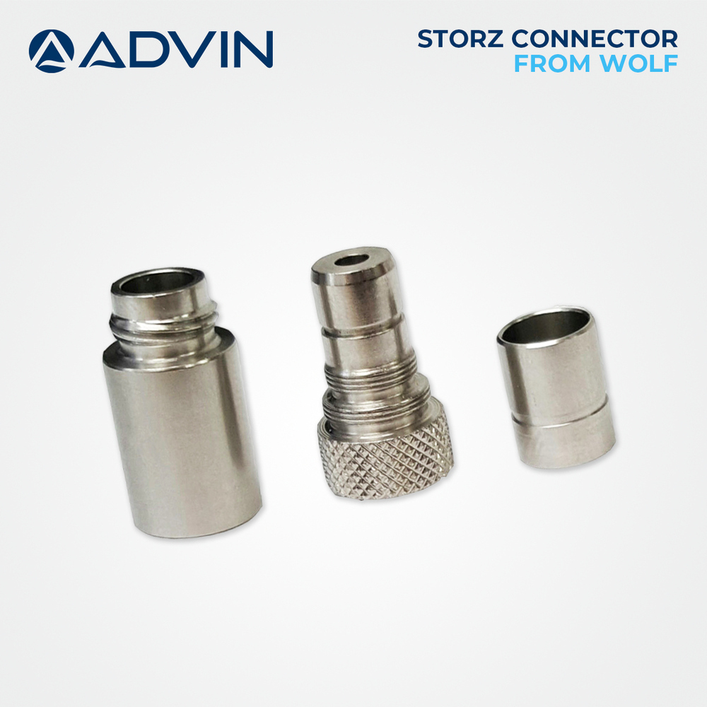Storz Connector From Wolf - Color: Silver
