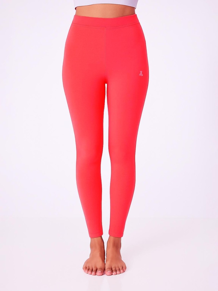 Ladies Ankle Fit Coral Leggings