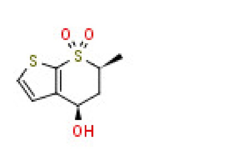 (4R,6S)-5,6-Dihydro-4-hydroxy-6-methylthieno[2,3-b]thiopyran-7,7- dioxide