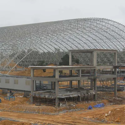 Steel Structure Of The Space Frame - Application: Construction