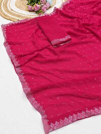 FANCY  GEORGETTE SAREE