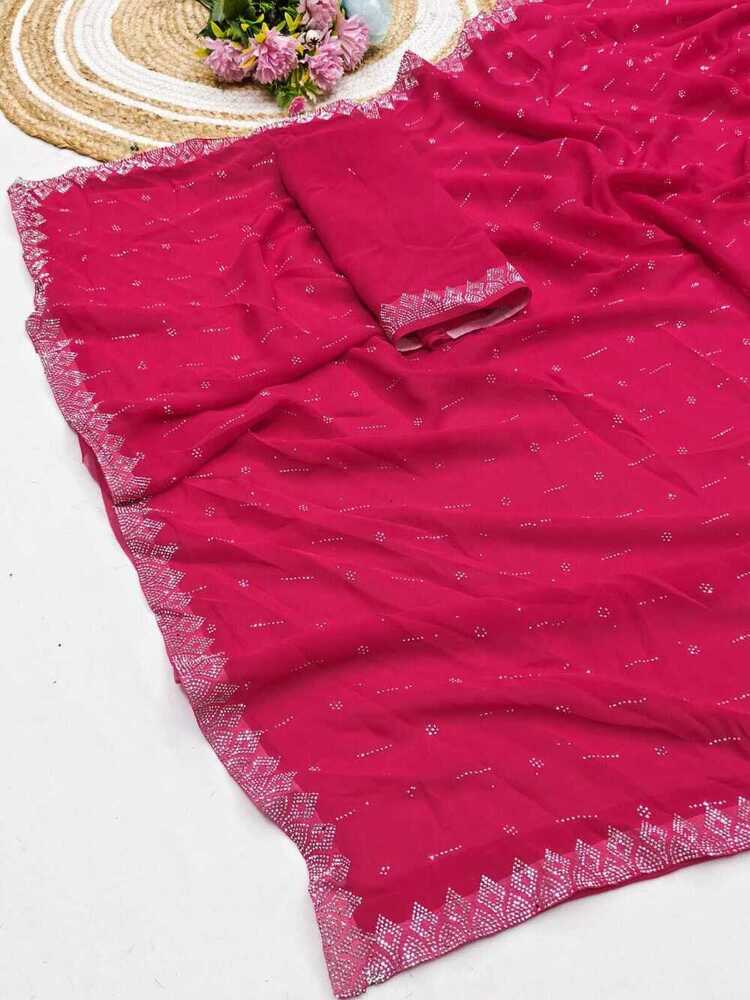 FANCY  GEORGETTE SAREE