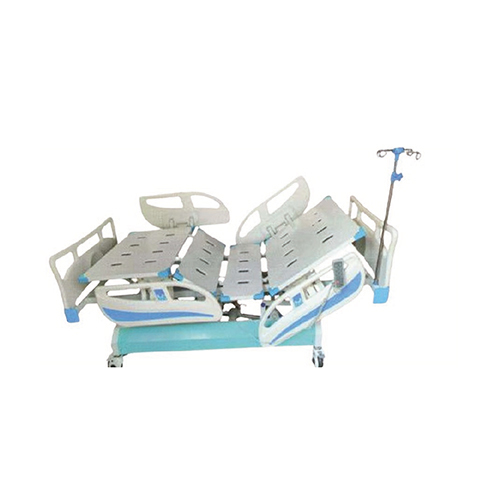 1003 Manual Delux Icu Bed - Color: White