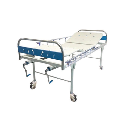 1009 Manual Fowler Bed - Color: White