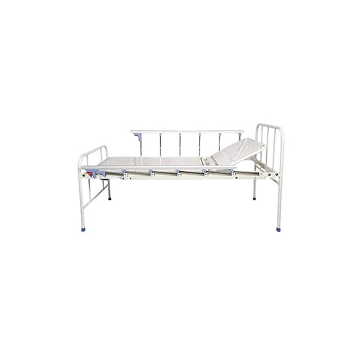 1013 Ms Manual Semi Fowler Bed - Color: White
