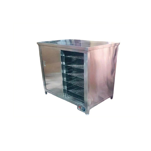 1044 Ss304 Food Serving Trolley - Color: Silver