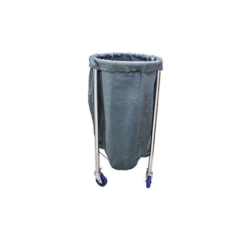 1047 Linen Trolley With Canvas - Color: Silver