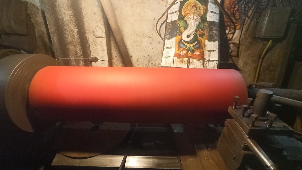 Industrial Rubber Roller - Diameter: 75Mm To 700Mm Millimeter (Mm)