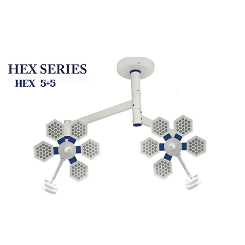 5+5 Hex Series Ot Surgical Light Set - Attributes: High Quality