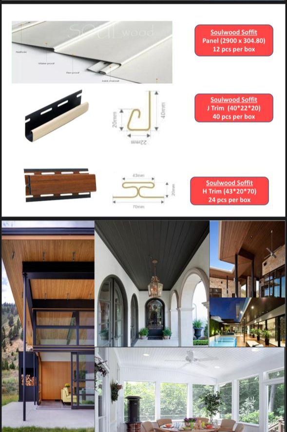 Soul wood WPC Louver/Panel For Wall & Ceiling