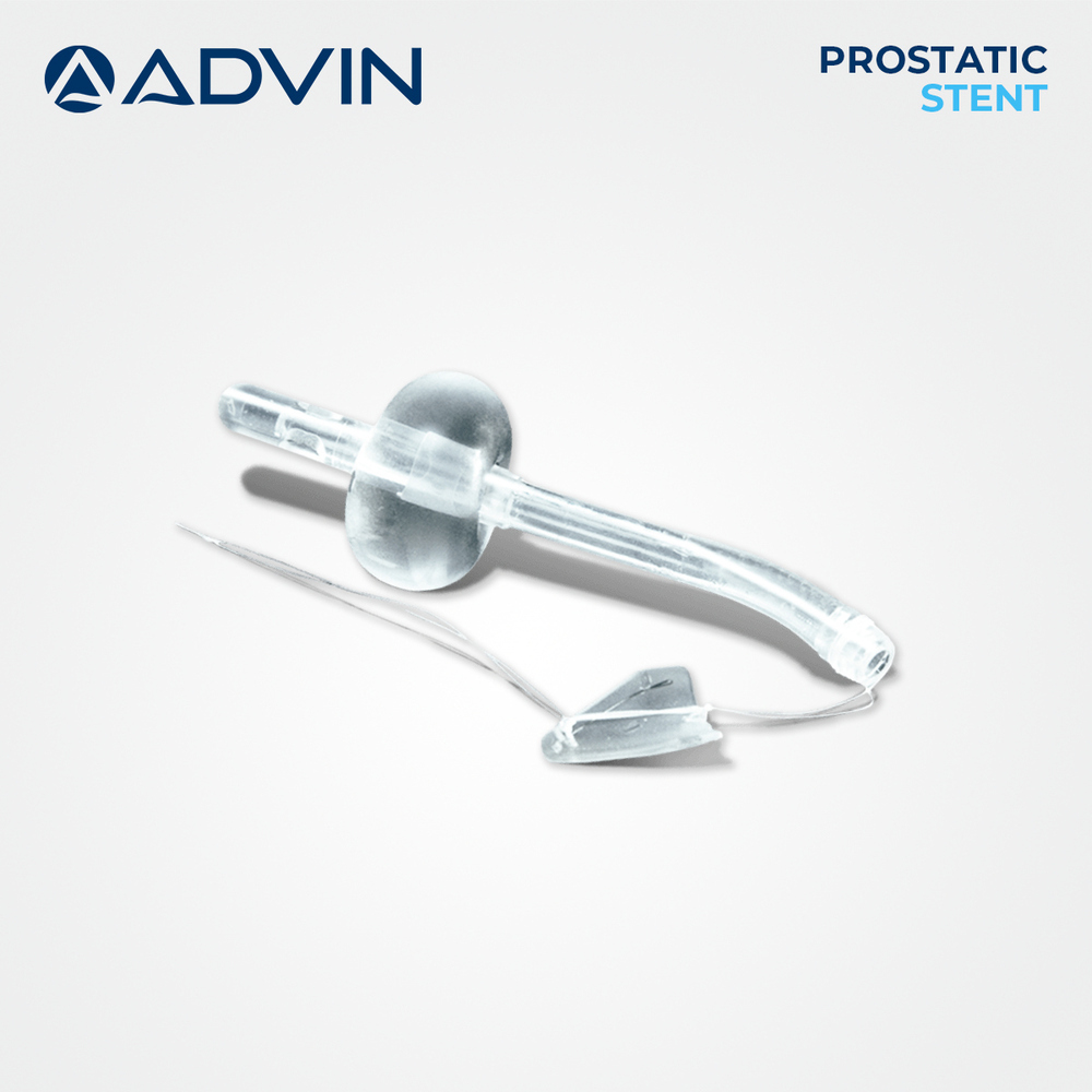 Prostatic Stent - Color: Silver/metallic