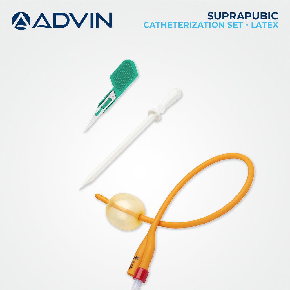 Suprapubic Catheter Set - Operating Type: Manual
