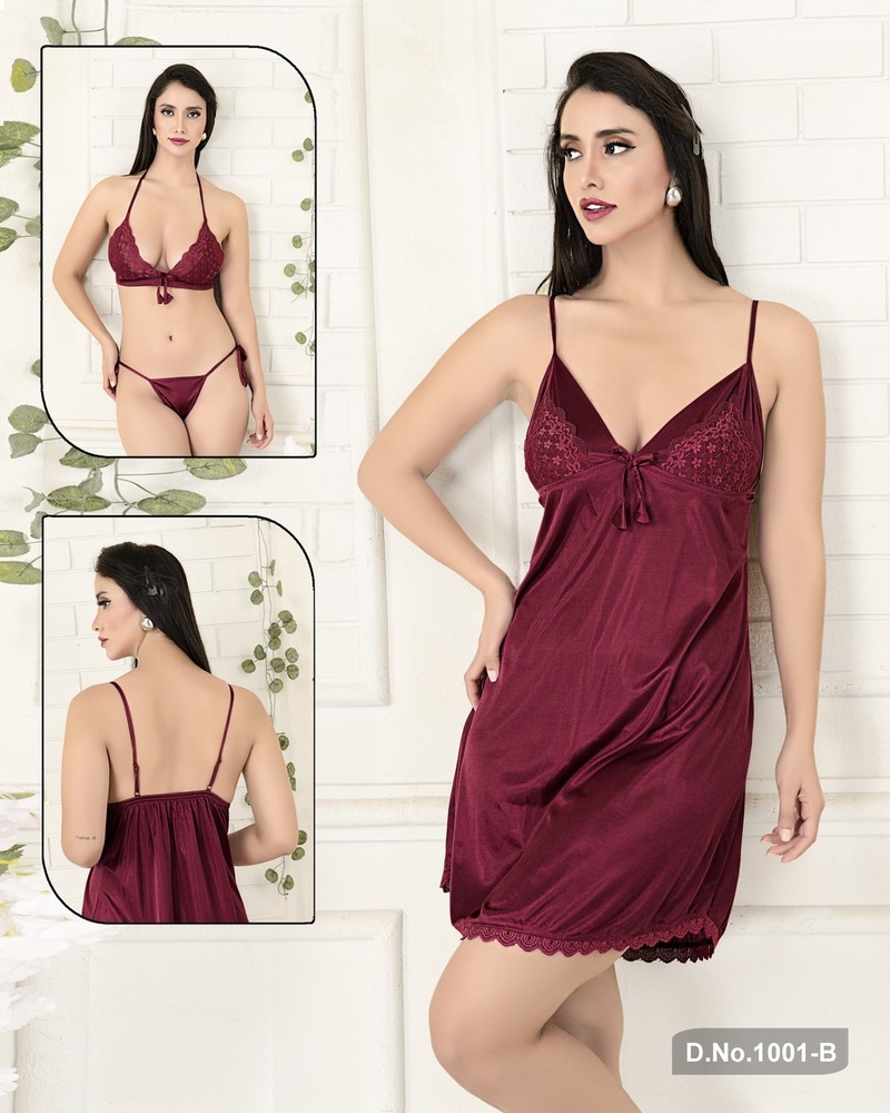 Fancy Nightwear silk