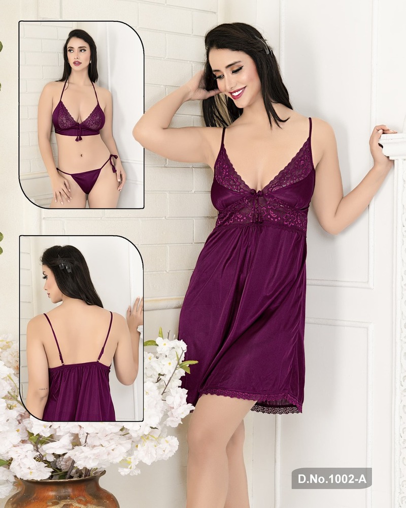 Fancy Nightwear silk