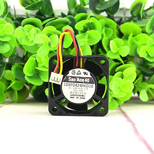 SANACE 109P0424H6D10 4020 DC 24V 0.07A axial Inverter Equipment Cooling Fan