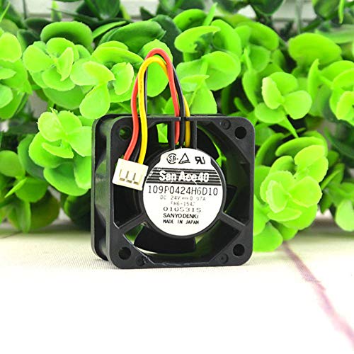 SANACE 109P0424H6D10 4020 DC 24V 0.07A axial Inverter Equipment Cooling Fan