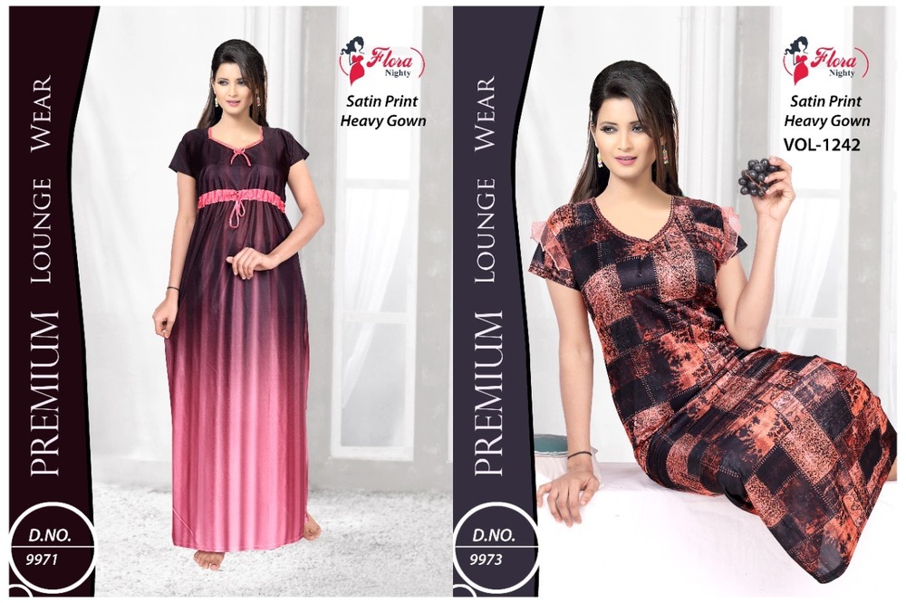 Satin Nightwear in Silk