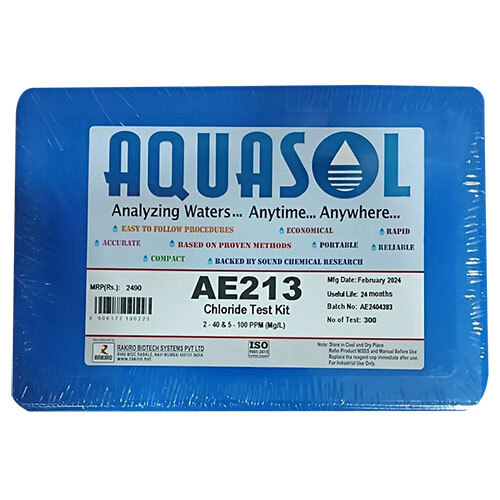 Aquasol AE213 Chloride Test Kit