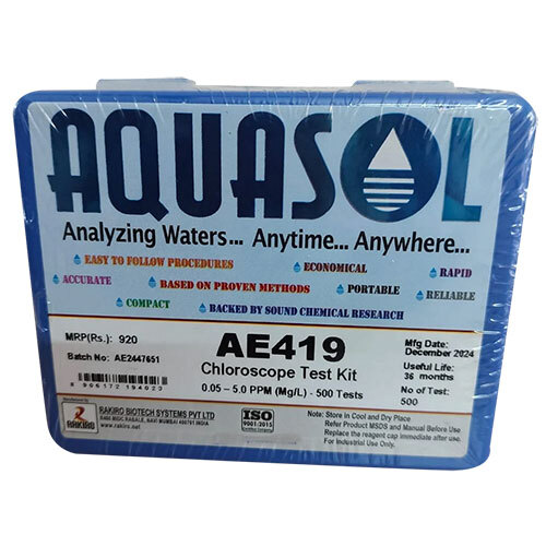 Aquasol AE419 Chloroscope Test Kit