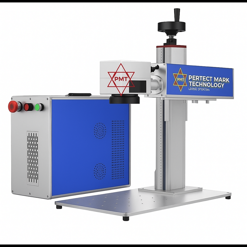 Desktop - Split Fiber Laser Marking Machine - Accuracy: 100 %