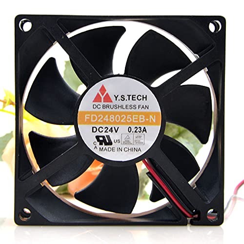 Y.S.TECH FD248025EB-N 24V 80mm Fan 24V 0.23A 8025mm Elevator Inverter Axial Cooling Fan