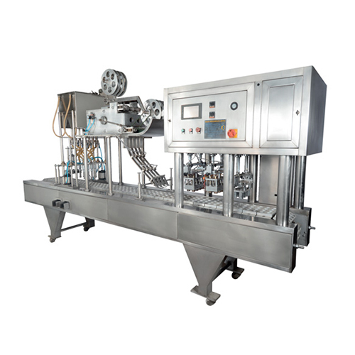 BSB 24 Semi-Automatic HDPE Bottle Filling Foil Sealing Machine