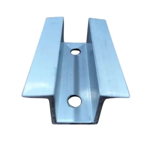 Double Hole Mid Clamp Set - Color: Silver