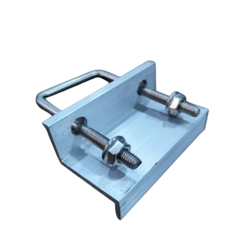 Double Hole End Clamp Set - Color: Anodized