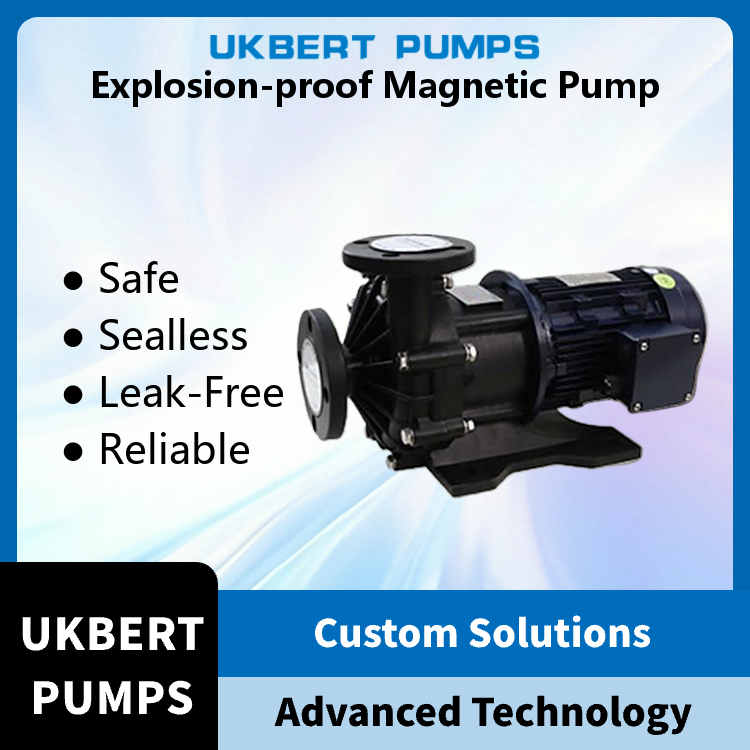 Stainless Steel Explo Sion-Proof Magnetic Pump - Application: Metering