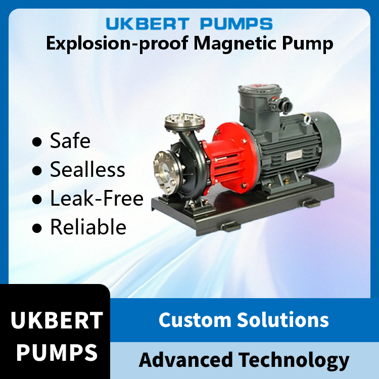 Stainless Steel Explo Sion-proof Magnetic Pump - Application: Metering