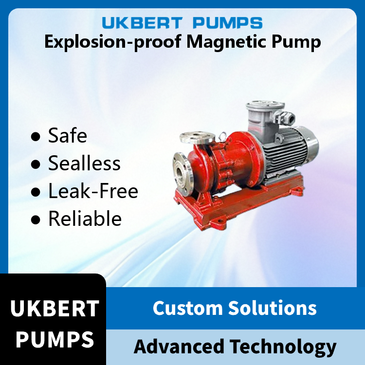 Stainless Steel Explo Sion-proof Magnetic Pump - Application: Metering