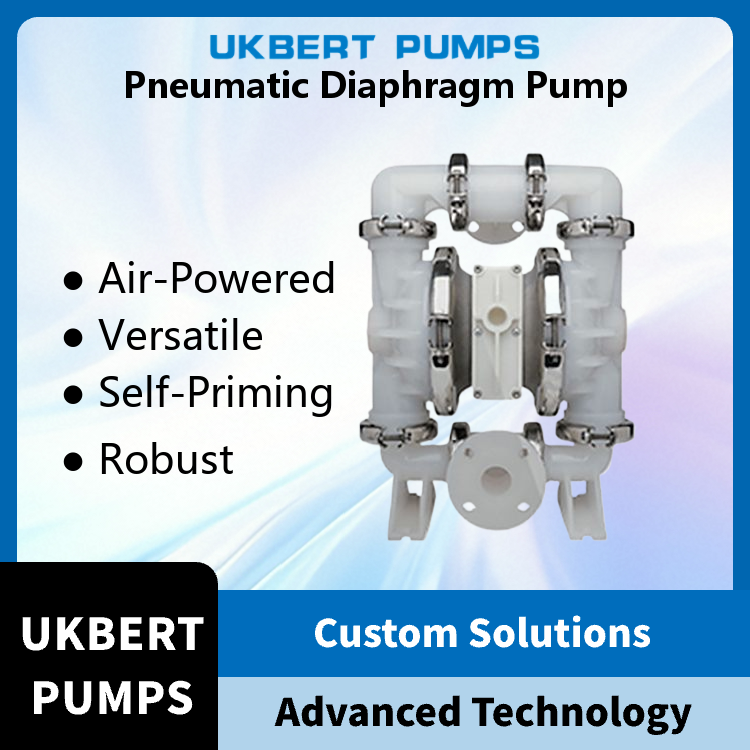 Large Flow Pneumatic Diaphragm Pump - Application: Metering